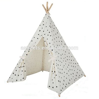 Pop Up Washable Four Walls White Pet Play Teepee Asweets Play House Play Tent For Kids And Babies