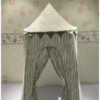 Pop Up Canopy Grey Chevron For Kids Children Asweets Playhouse Tent